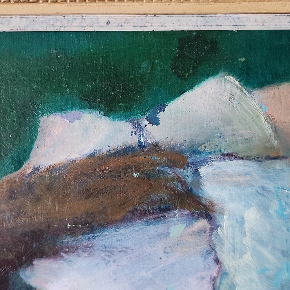 Antique Painting on a board. - Picture 4 of 8